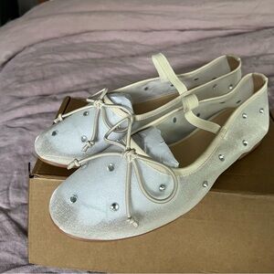 Mesh Ballet Flats NWT - size 8